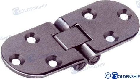 HINGE W/CATCH AISI316 80*30*2 MM (2)