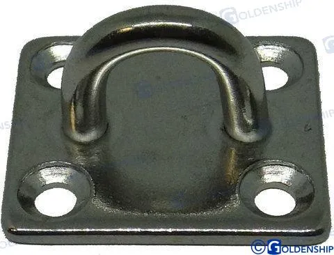 SQUARE EYE PLATE AISI316 8X40X50MM