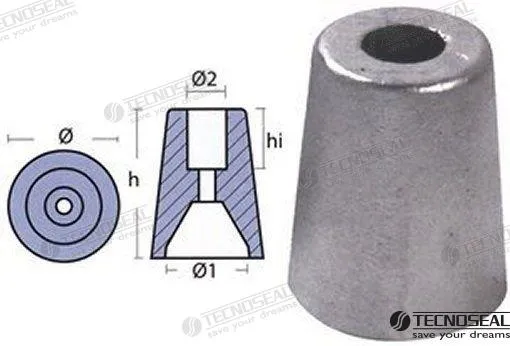 ANODE FERRETI SHAFT 55